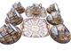 Noritake Stunning Art Deco Antique Porcelain Tea Set, 12 X Settings, No Damages