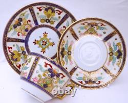 Noritake Stunning Art Deco Antique Porcelain Tea Set, 12 x Settings, NO DAMAGES