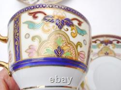 Noritake Stunning Art Deco Antique Porcelain Tea Set, 12 x Settings, NO DAMAGES