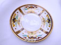 Noritake Stunning Art Deco Antique Porcelain Tea Set, 12 x Settings, NO DAMAGES