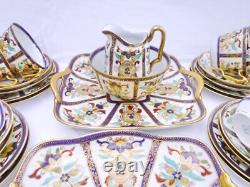 Noritake Stunning Art Deco Antique Porcelain Tea Set, 12 x Settings, NO DAMAGES