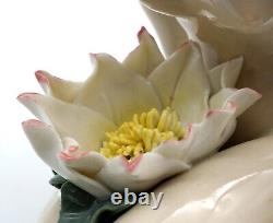 Nude Lady Figurine with Large Water Lily Karl ENS Germany Video