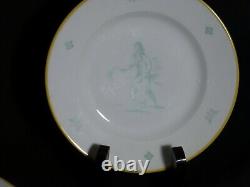 Nymphenburg Art Deco Porcelain Germany Biedermeier scenes Alfred Hagel Design