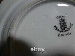 Nymphenburg Art Deco Porcelain Germany Biedermeier scenes Alfred Hagel Design