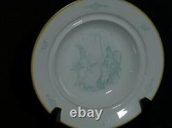 Nymphenburg Art Deco Porcelain Germany Biedermeier scenes Alfred Hagel Design