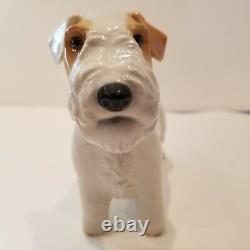 Nymphenburg Porcelain Large Sealyham Terrier by Konrad Schmid 1930 Art Deco