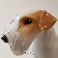 Nymphenburg Porcelain Large Sealyham Terrier by Konrad Schmid 1930 Art Deco