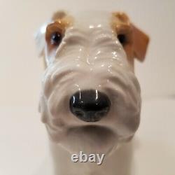 Nymphenburg Porcelain Large Sealyham Terrier by Konrad Schmid 1930 Art Deco