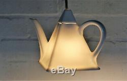 Original BTC Teapot Porcelain Ceiling Light Pendant based on Art Deco Tableware