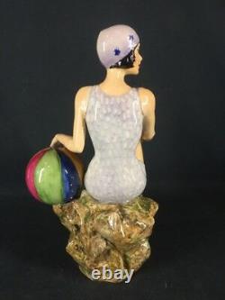 Peggy Davies Art Deco Figurine Original Colourway (ref Y042)