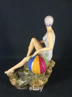 Peggy Davies Art Deco Figurine Original Colourway (ref Y042)