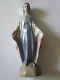Porcelain Figurine Virgin Mary Vintage Statue Ussr Sculpture Zhk Poland Stamped