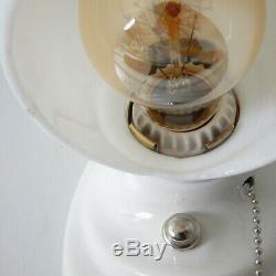 Porcelain Pull Chain Equipped Wall Sconce Light Fixture