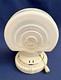Porcelier Antique Porcelain Sconce Light Fixture Vintage Ceramic Art Deco Silver
