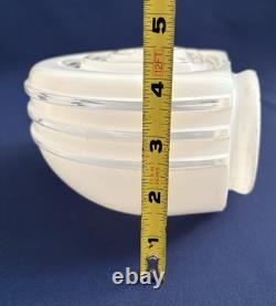 Porcelier Antique Porcelain Sconce Light Fixture Vintage Ceramic Art Deco Silver