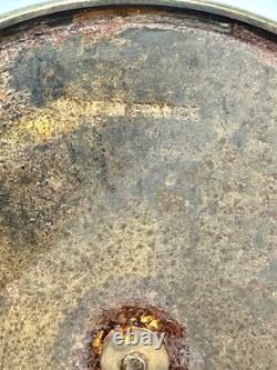 Pr French Art Deco Sevres Paul Milet Porcelain Bronze Urn Vase Blue Flambe wLids