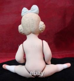 Puppet Figurine Articulated Daughter Art Deco Style Art Nouveau Style Porcelain