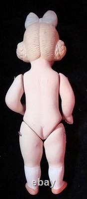 Puppet Figurine Articulated Daughter Art Deco Style Art Nouveau Style Porcelain