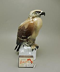 RARE ART DECO KARL ENS VOLKSTEDT PORCELAIN GOLDEN EAGLE FIGURINE 1920's