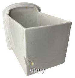 RARE Antique Vintage Dresden Porcelain Sedan Chair with Lady 11 H X 5 W