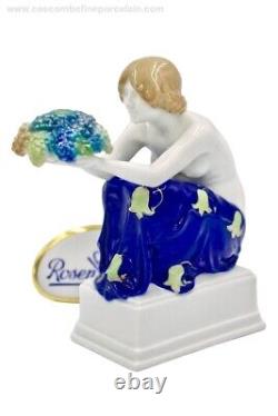 RARE Art Deco Rosenthal Porcelain Figurine Grape bearer # 477 Rudolf Marcuse