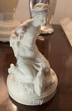 RARE Blank! 1930s Art Deco Liebermann Rosenthal German Woman Princess Figurine