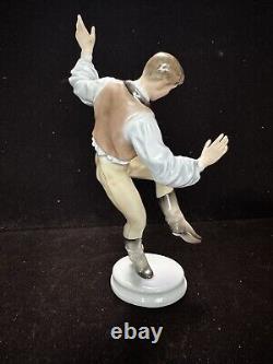 RARE Herend 5477/c Hungary Hand Painted Dancer Figurine