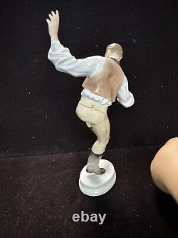 RARE Herend 5477/c Hungary Hand Painted Dancer Figurine