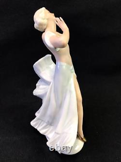 RARE Wallendorf 1764 Germany Art Deco Female Dancer Ballroom Porcelain Figure