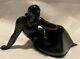 Retired Lladro Ebony Look Idea Porcelain Woman Figurine 8277 Jose' Luis Santes