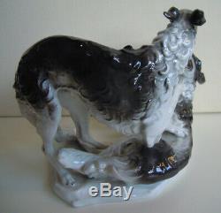 ROSENTHAL BORZOI RUSSIAN WOLFHOUND DOG GROUP PORCELAIN FIGURINE #1599 Yarks Ural