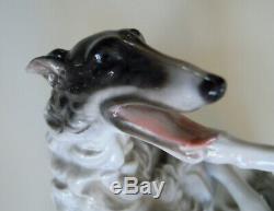 ROSENTHAL BORZOI RUSSIAN WOLFHOUND DOG GROUP PORCELAIN FIGURINE #1599 Yarks Ural