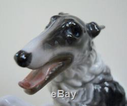 ROSENTHAL BORZOI RUSSIAN WOLFHOUND DOG GROUP PORCELAIN FIGURINE #1599 Yarks Ural