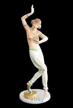 ROSENTHAL Gustav Oppel'Salambo' Art Deco Porcelain Figure Circa 1930's