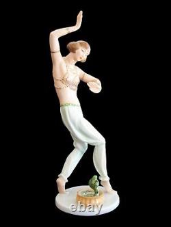 ROSENTHAL Gustav Oppel'Salambo' Art Deco Porcelain Figure Circa 1930's