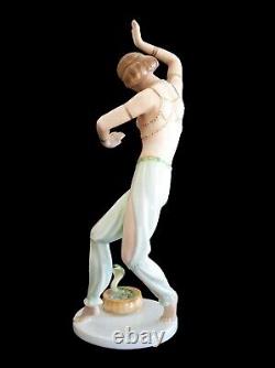 ROSENTHAL Gustav Oppel'Salambo' Art Deco Porcelain Figure Circa 1930's