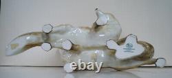 Rare 11 Art Deco Hutschenreuther-rosenthal Fox (vixen) Group Porcelain Figurine