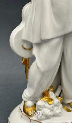 Rare Antique German Art Deco Hertwig Katzhutte Porcelain Figurine Of Pierrot