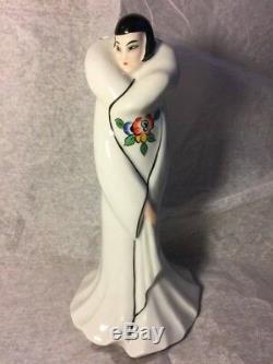 Rare Art Deco Goebel Porcelain Crafted Perfume Lamp Figurine