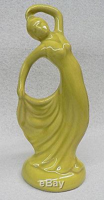 Rare Art Deco Red Wing Pottery Woman Figurine