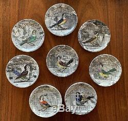 Rare Fornasetti Le Arpie Gentili Lady Bird Coasters Italy