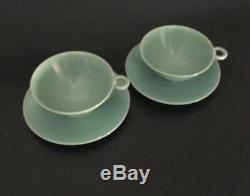 Rare French Art Deco Porcelain Tea Service for Rouard 1930s Tableware