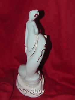 Rare Galos Porcelain Art Deco 6662 Women Sculpture Figurine Spain