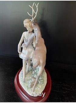 Rare Lladro Diana Goddess Of The Hunt #6269 Mint Condition