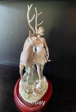 Rare Lladro Diana Goddess Of The Hunt #6269 Mint Condition