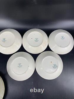 Rare PAREEK Les Fontaines 1925 Art Exhibition JOHNSON BRO Set 5 Bowls Art Deco