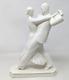 Rare Vtg Rosenthal Art Deco Cronbach #585 Dancing Pair Porcelain Sculpture Kb23
