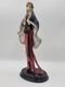 Rare Vintage A. Santini Art Deco Lady Large Sculpture Signed. 18 Inch. Mint Cond
