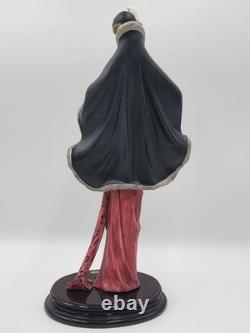 Rare Vintage A. Santini Art Deco Lady Large Sculpture Signed. 18 Inch. Mint Cond