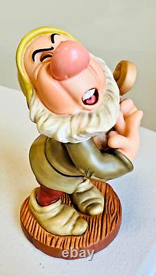 Rare Walt Disney Ah-choo! Sneezy Snow White & Seven Dwarfs COA Brand New